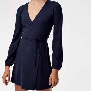 Aritzia Sunday Best Long Sleeve Sweater Dress